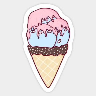 I scream, because this pun is overused. Sticker